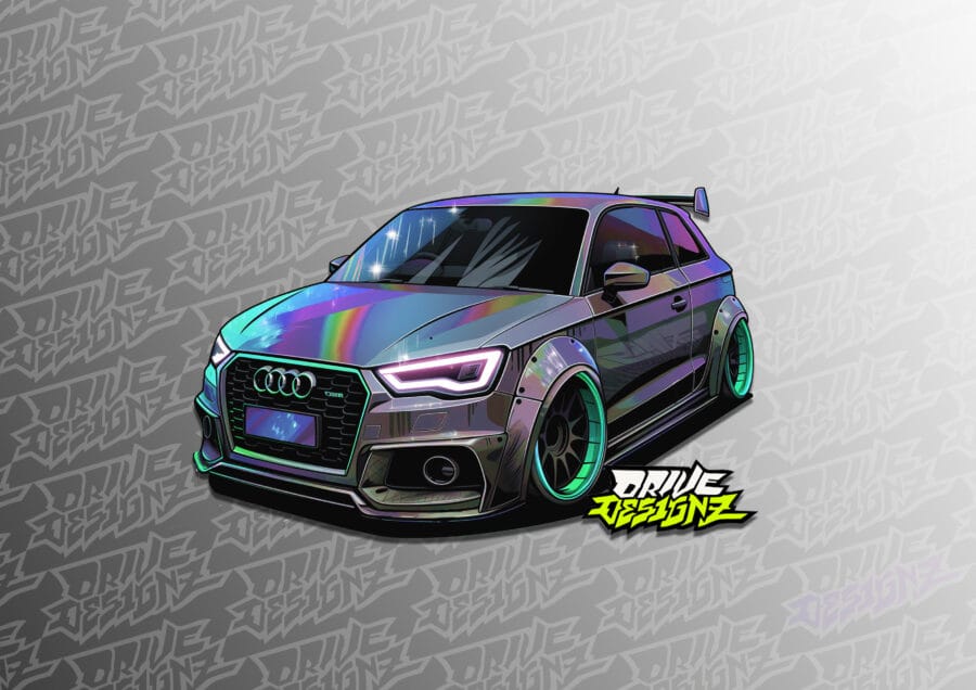 AUDI A1 STICKER