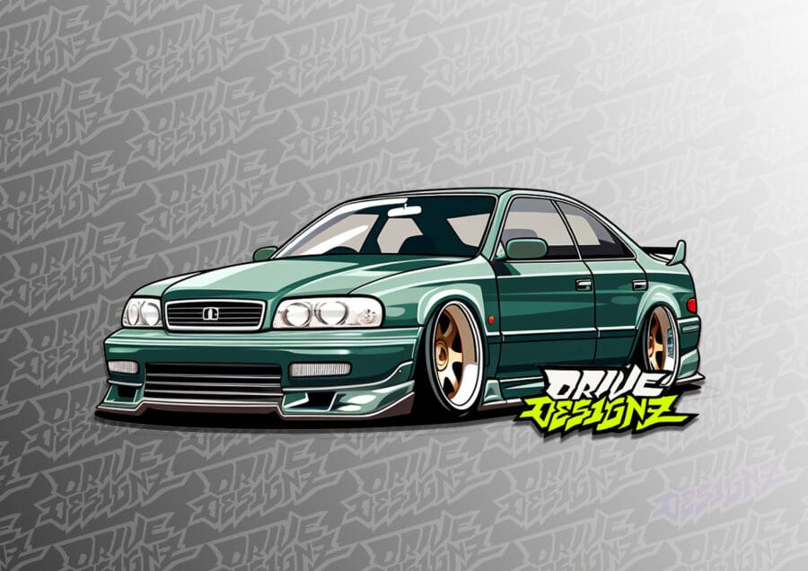 TOYOTA CHASER STICKER