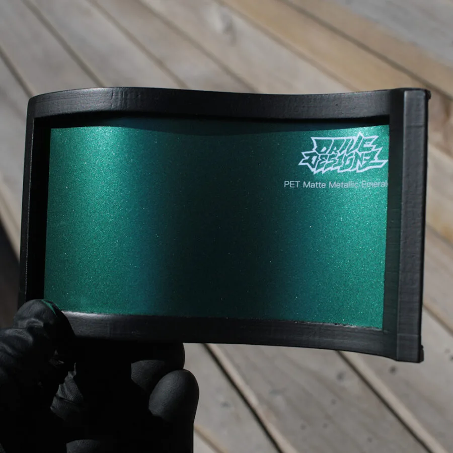 PET Matte Metallic Emerald