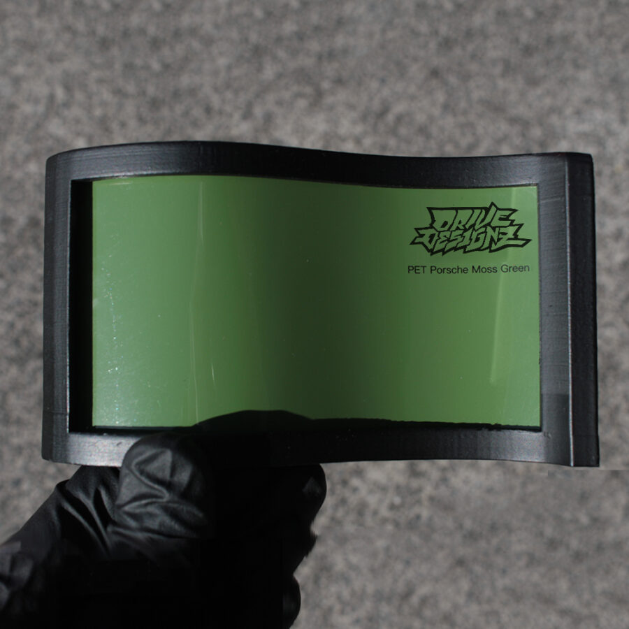PET Glossy Porsche Moss Green
