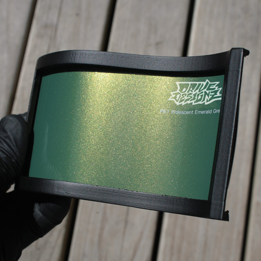 PET Iridescent Emerald Green